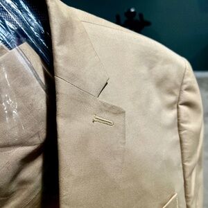 Tan Express Slim Suit Set